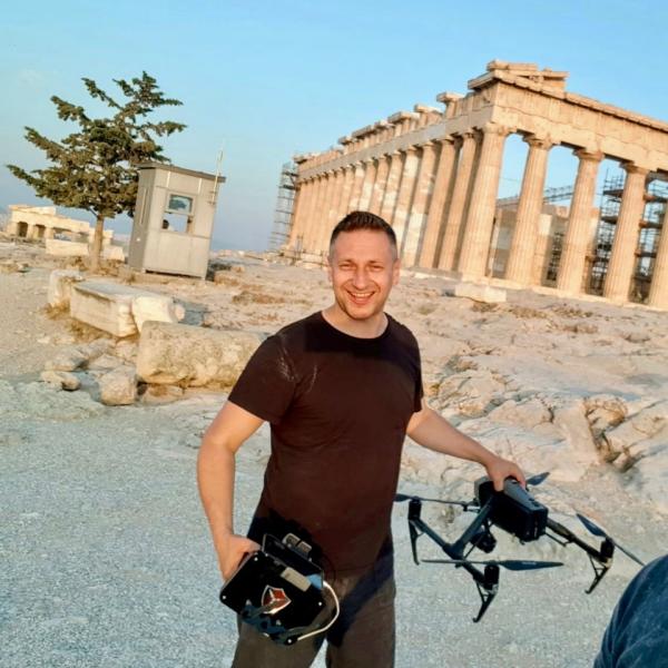 Damian Kwasnik Inspire 2 in Parthenon, Athens, Greece